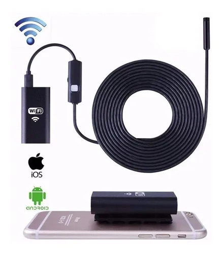 Endoscopio Boroscopio 1 Metro Sonda Wifi Android Ios iPhone — imagen 2 de 10