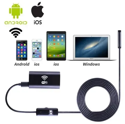Endoscopio Boroscopio 1 Metro Sonda Wifi Android Ios iPhone — imagen 6 de 10