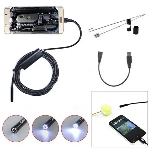 Sonda Endoscopio 2m 5.5mm Boroscopio Inspeccion Camara — imagen 4 de 5