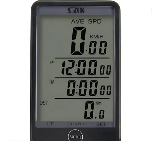 Velocimetro Inalambrico Odometro Bicicleta Avs Boton Mando