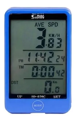 Velocimetro Inalambrico Odometro Bicicleta Avs Boton Mando — imagen 3 de 4