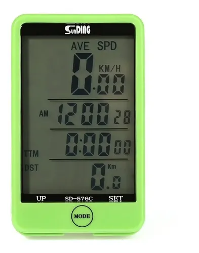 Odometro Velocimetro Inalambrico Bicicleta Avs Boton Control — imagen 2 de 5