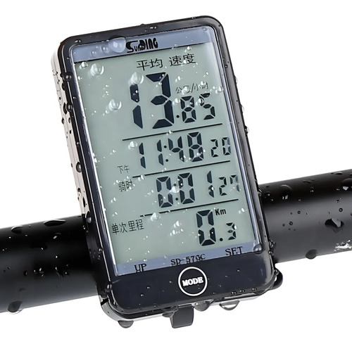 Odometro Velocimetro Inalambrico Bicicleta Avs Boton Control — imagen 3 de 5