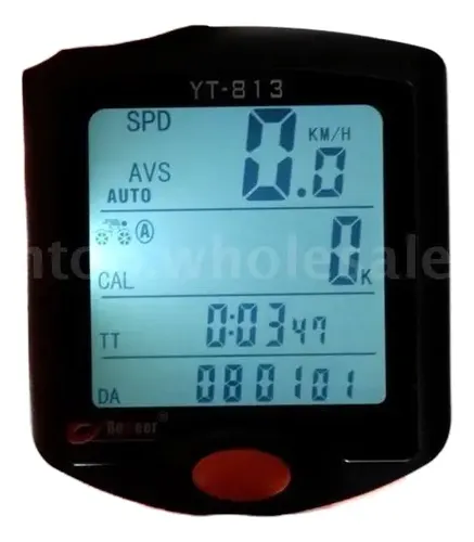 Velocimetro Odometro Bicicleta Avs Inalambrico Mtb Ciclismo Negro — imagen 2 de 9
