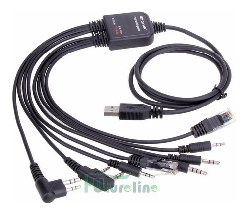 Programador Baofeng Motorola Base Handy 8 En 1 Multimarca — imagen 3 de 6