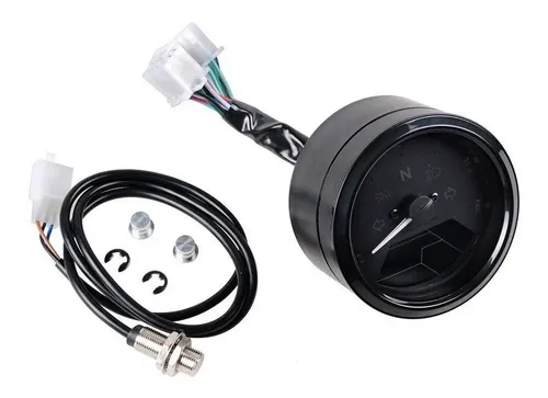 Velocimetro Universal Moto Digital Lcd Tacometro 12000 Rpm — imagen 3 de 8