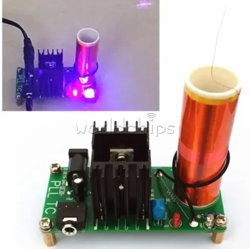 Kit Bobina Tesla Experimento Proyecto Armar 15w Electronica — imagen 2 de 7