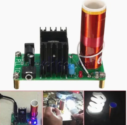 Kit Bobina Tesla Experimento Proyecto Armar 15w Electronica — imagen 3 de 7