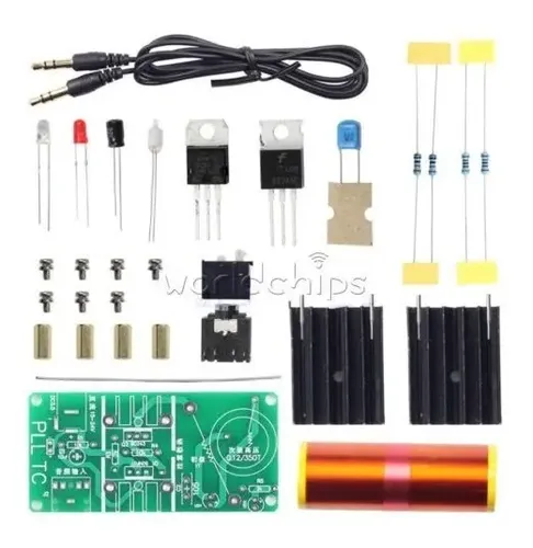 Kit Bobina Tesla Experimento Proyecto Armar 15w Electronica — imagen 6 de 7