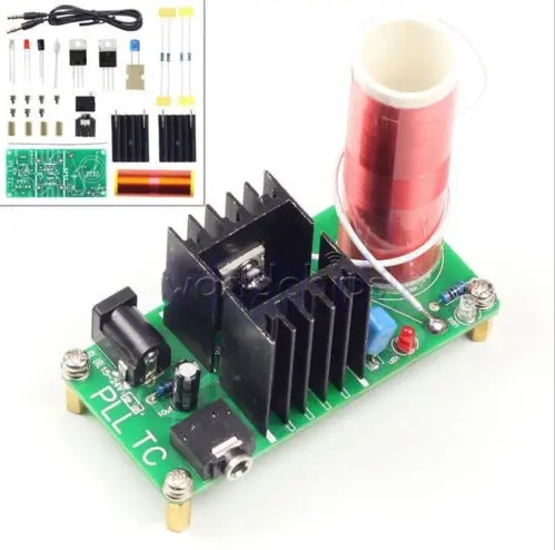 Kit Bobina Tesla Experimento Proyecto Armar 15w Electronica — imagen 7 de 7