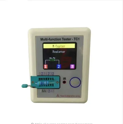 Transistor Tester Tc1 Tft Capacitancia Npn Transistor Pnp — imagen 3 de 5