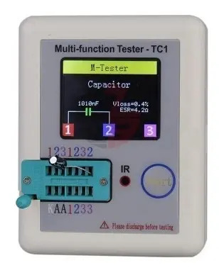 Transistor Tester Tc1 Tft Capacitancia Npn Transistor Pnp — imagen 4 de 5