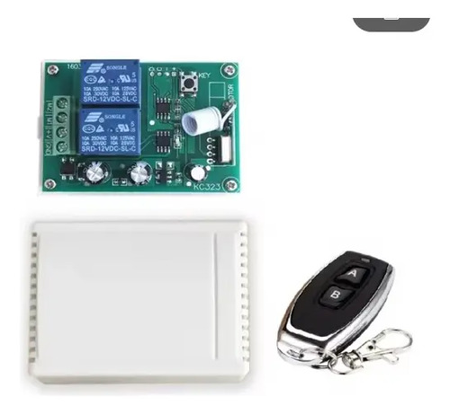 Receptor 12v Inalambrico 2 Canales + 1 Control Interruptor — imagen 7 de 7
