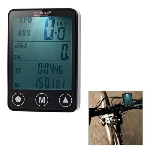 Velocimetro Para Bicicleta Inalambrico Nuevo Modelo 2019 Negro — imagen 6 de 6