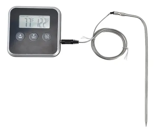 Termometro Cocina Digital Chef Lcd Medidor Temperatura Sonda
