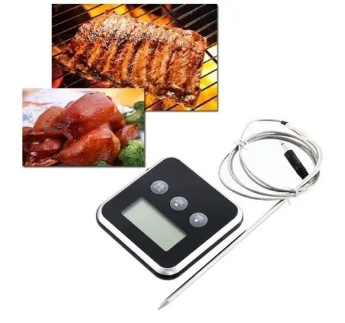 Termometro Cocina Digital Chef Lcd Medidor Temperatura Sonda — imagen 5 de 8