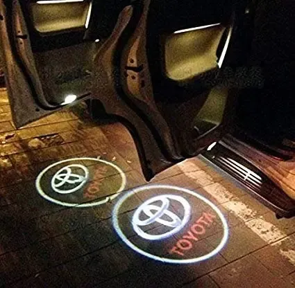 2 Luces Toyota Luz Cortesia Auto A Pila Para Auto — imagen 2 de 7