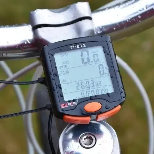 Velocimetro Ciclismo Odometro Con Avs Luz Apto Stem Bici Negro — imagen 4 de 6
