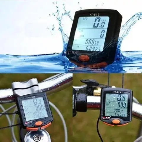 Velocimetro Ciclismo Odometro Con Avs Luz Apto Stem Bici Negro — imagen 5 de 6