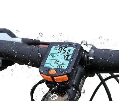 Velocimetro Bicicleta Inalambrico Luz Avs Lluvia Cuenta Km — imagen 5 de 10