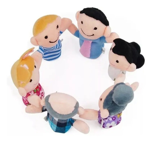 Titeres De Dedo Familia Estimulacion Temprana Niños Bebes — imagen 2 de 4