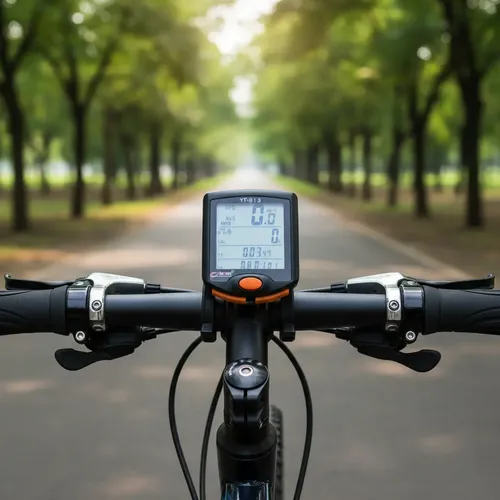 Cuenta Kilómetros Sin Cables Para Bicicleta Mountain Bike Negro