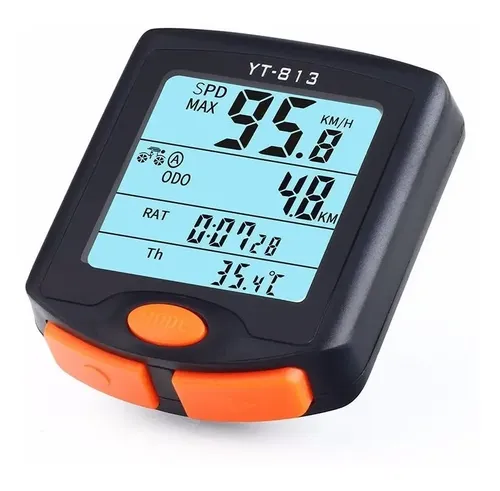 Cuenta Kilómetros Sin Cables Para Bicicleta Mountain Bike Negro — imagen 2 de 9