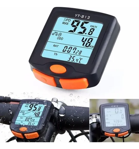 Cuenta Kilómetros Sin Cables Para Bicicleta Mountain Bike Negro — imagen 3 de 9