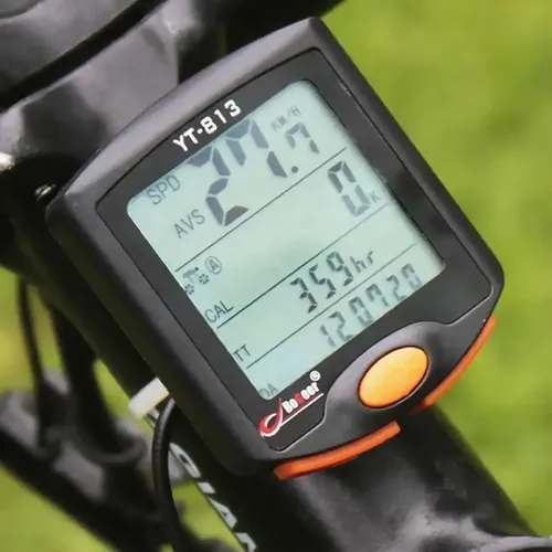 Cuenta Kilómetros Sin Cables Para Bicicleta Mountain Bike Negro — imagen 4 de 9
