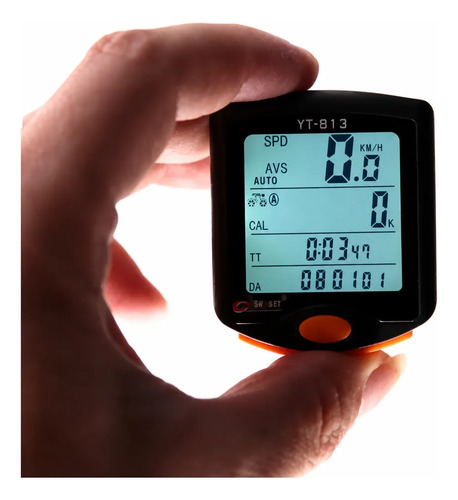 Cuenta Kilómetros Sin Cables Para Bicicleta Mountain Bike Negro — imagen 5 de 9