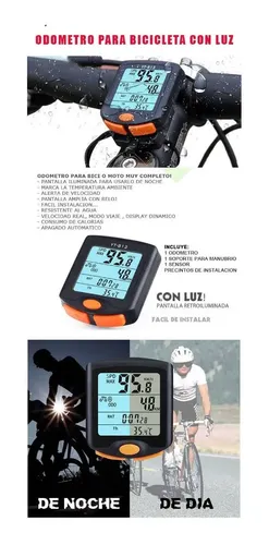 Cuenta Kilómetros Sin Cables Para Bicicleta Mountain Bike Negro — imagen 9 de 9