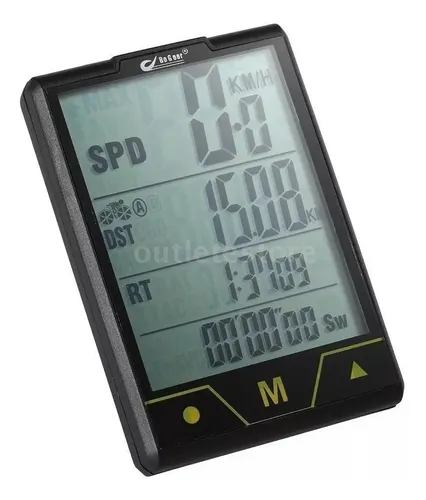 Velocimetro Pantalla Grande De 2.7  Sin Cable Wifi Bici Negro — imagen 2 de 7