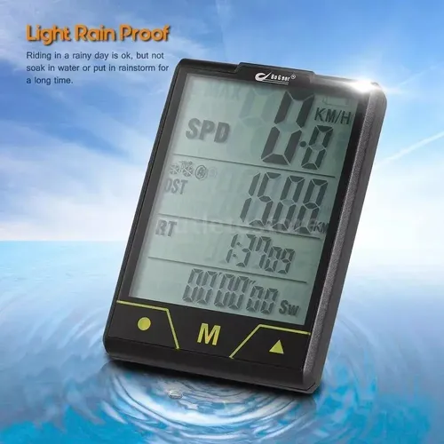 Velocimetro Pantalla Grande De 2.7  Sin Cable Wifi Bici Negro — imagen 6 de 7
