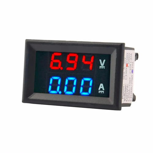 Voltimetro Amperimetro Doble Display 0-100v 10a Electronica