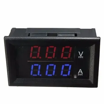 Voltimetro Amperimetro Doble Display 0-100v 10a Electronica — imagen 2 de 2
