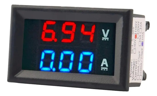 Voltimetro Para Fuente 12v 0-100v 10a Electronica Aprender