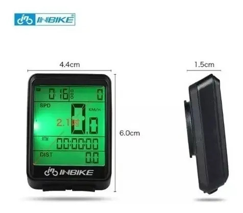 Velocimetro Para Ciclismo Bicicleta Inbike Avs Stem Luz Negro — imagen 2 de 5
