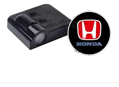 2 Luces Honda Luz Cortesia Auto A Pila Para Auto  Pilas Negro Blanca