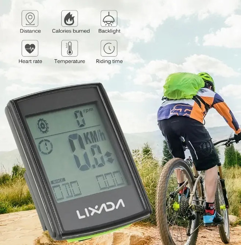 Velocimetro Inalambrico Cadencia Ciclismo Bicicleta Odometro — imagen 10 de 11