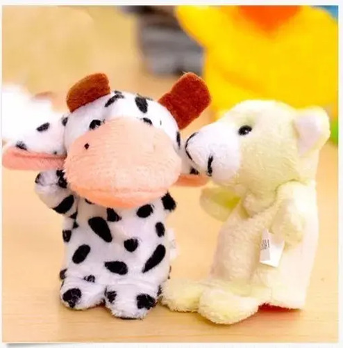Titere De Dedo Con Forma De Animales 10 Animalitos Titeres — imagen 3 de 8
