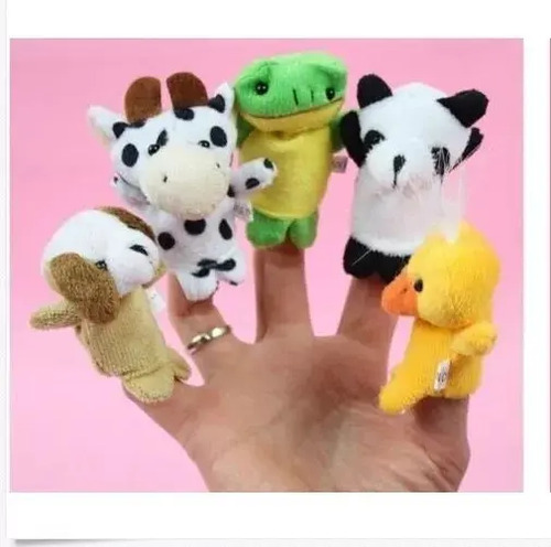 Titere De Dedo Con Forma De Animales 10 Animalitos Titeres — imagen 7 de 8