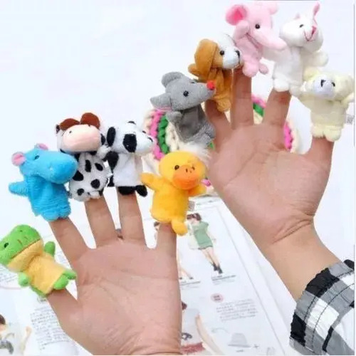 Titere De Dedo Con Forma De Animales 10 Animalitos Titeres — imagen 8 de 8
