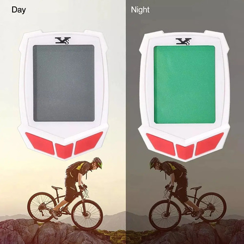 Velocimetro Inalambrico Computadora Ciclismo Bicicleta Luz — imagen 9 de 10