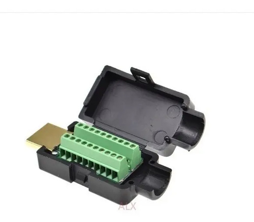 Ficha Hdmi Para Armar Conector Macho 19pin Sin Soldar Bornes — imagen 4 de 4
