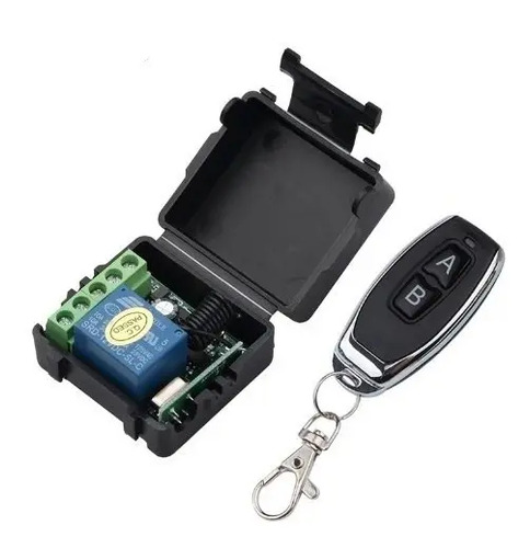 Kit Receptor Inalambrico 433mhz 1 Canal + 1 Control Relay