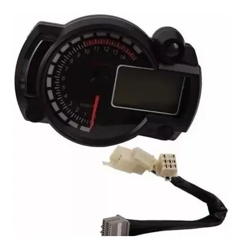 Velocimetro Para Moto Universal Con Luz Completo — imagen 2 de 6