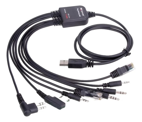 Programador 8 En 1 Para Handies Y Base Radioaficionado Rj45