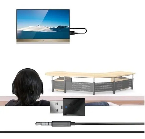 Mini Receptor Bluetooth Audio Transmisor 3.5mm Inalambrico — imagen 4 de 5