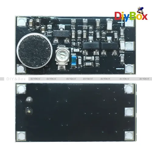 Microfono Espia Transmisor Fm Frecuencia 85-115 Para Armar