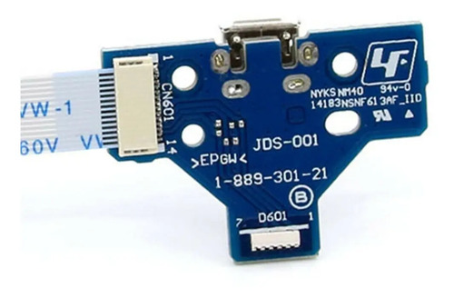 Pin De Carga Jds-030 Para Ps4 Usb Puerto De Carga Cable Flex — imagen 8 de 10